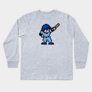 8-Bit Home Run - Toronto Kids Long Sleeve T-Shirt